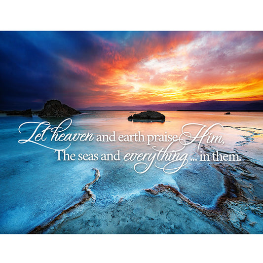 HEAVEN & EARTH NOTECARD