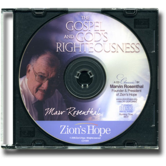 The Gospel and God's Righteousness - 1 CD