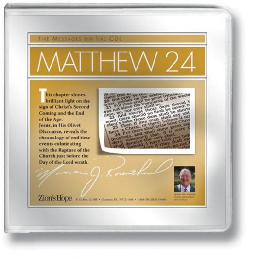 Matthew 24 - Olivet - Christ`s Second Coming - 5 CDs
