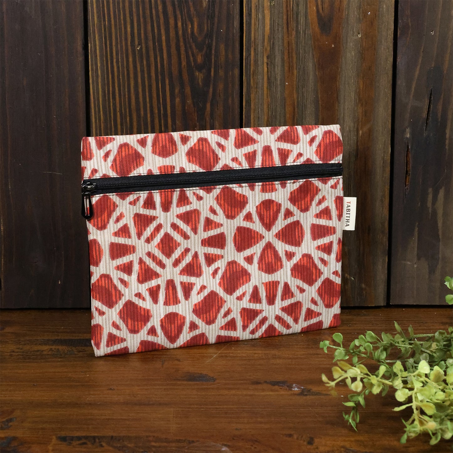 Ruby Red Mosaic - Cosmetic Bag