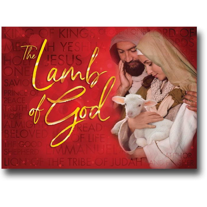 THE LAMB OF GOD - 1 Pack/10 Cards