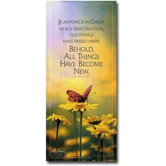 Behold All Things Have Become New - WitnessWord Card