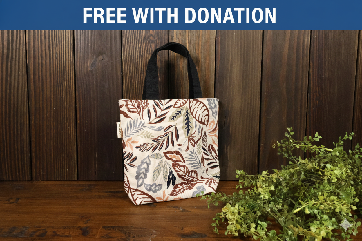 Botanical Leaves - Bible Bag