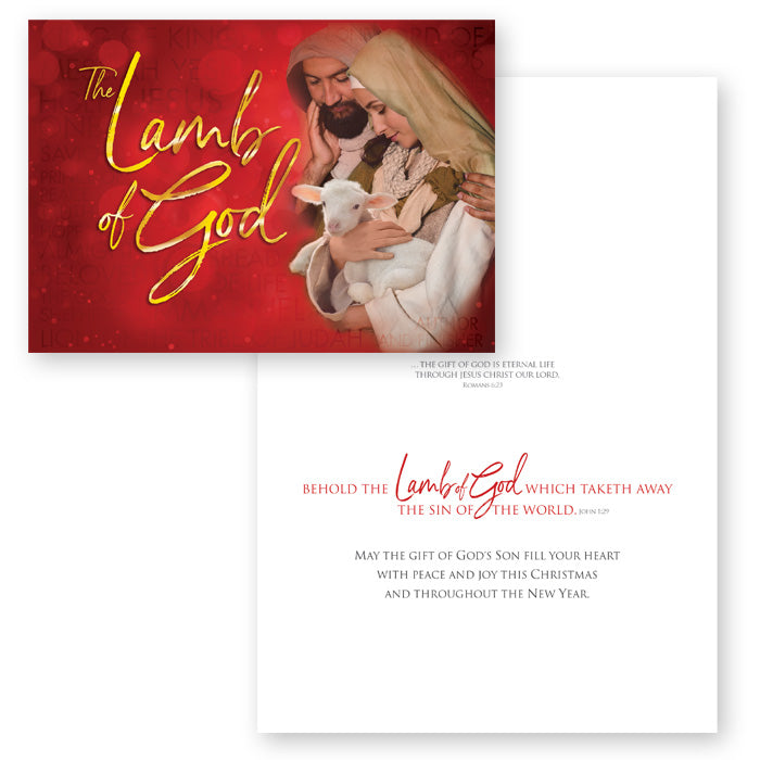 THE LAMB OF GOD - 1 Pack/10 Cards