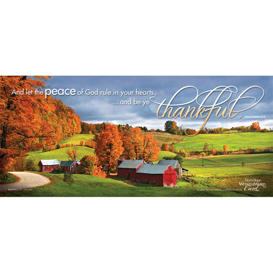 Peace of God - WitnessWord Card