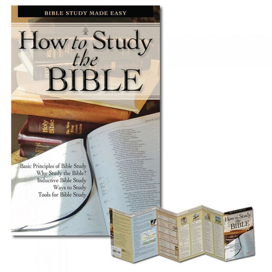 HOW TO STUDY THE BIBLE