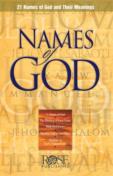 NAMES OF GOD pamphlet
