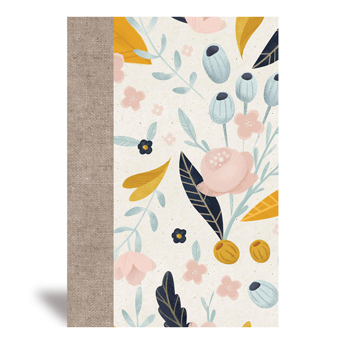 ESV Large Print Compact Bible, Red Letter Hardcover, Spring Bloom Design