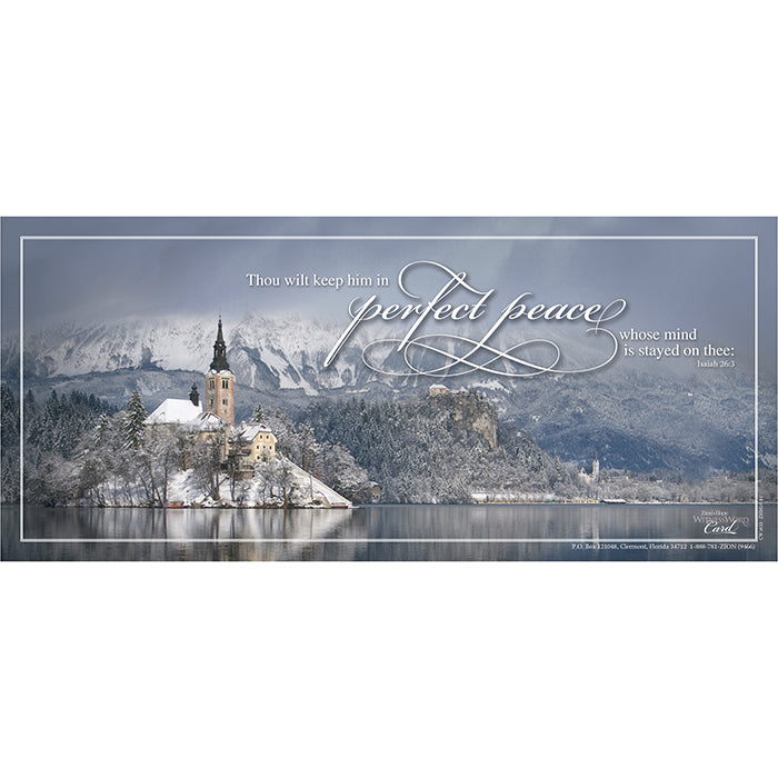 In Perfect Peace- WitnessWord Card